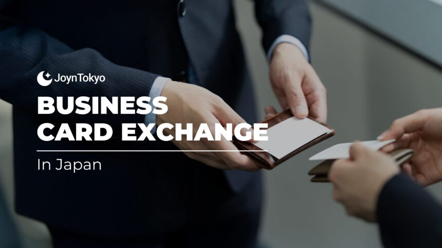 japanese business card exchange - business card exchange in japan