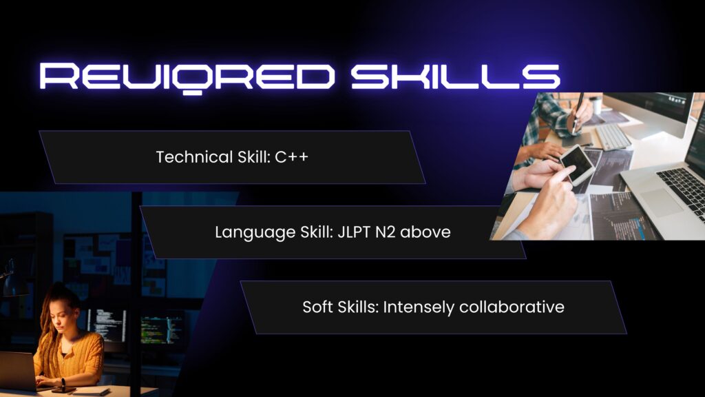 Game Developer in Japan - required skill to be game developer