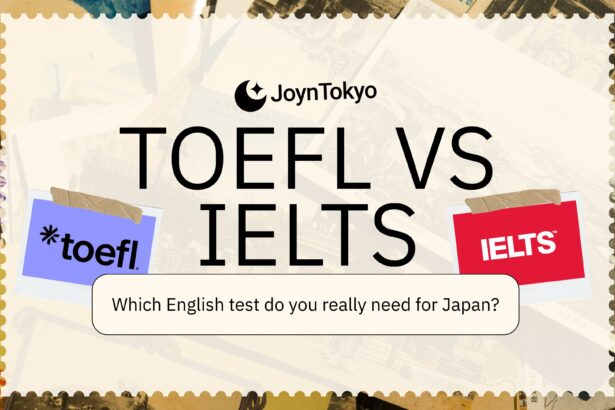 applying for schools in japan - toelf vs ielts