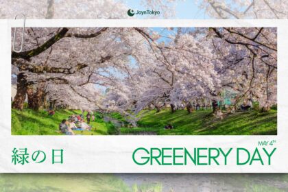 moving to japan - greenery day in japan