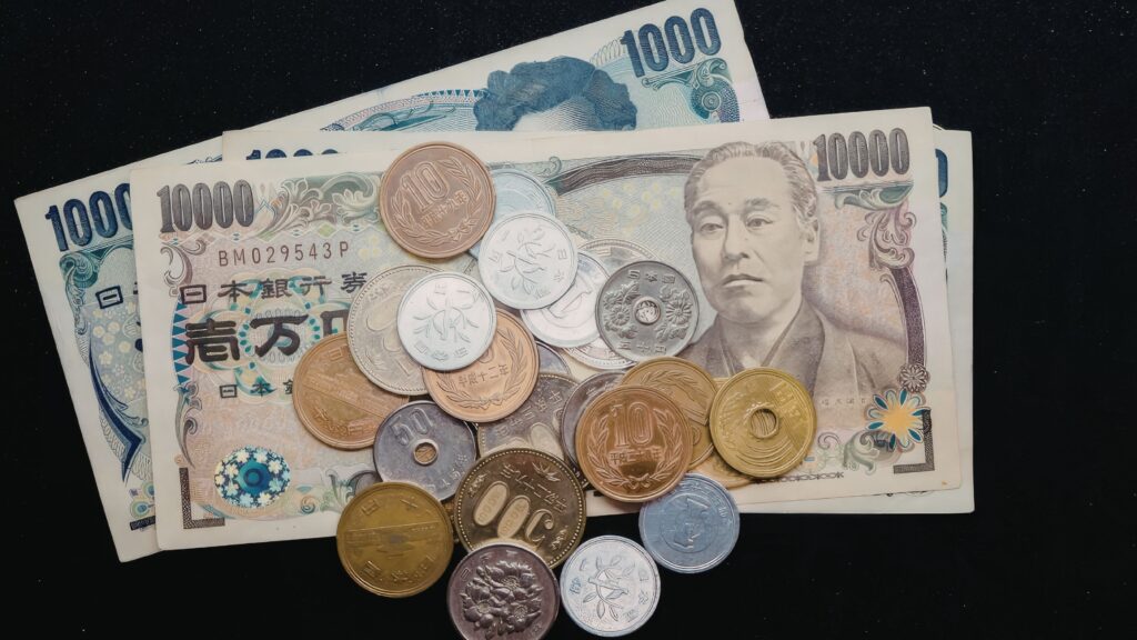 cash vs card in Japan - cash in japan