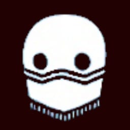 けんかごっこ好きの植物採取者のマスク