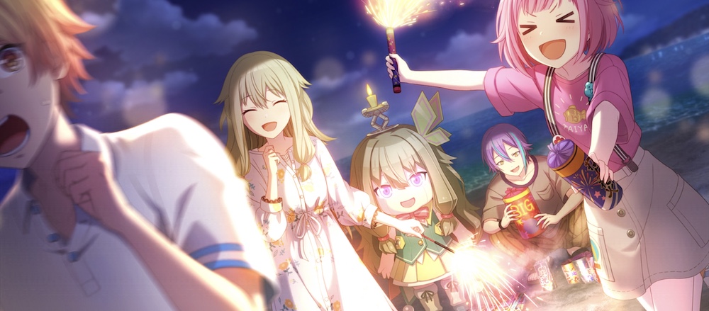 ネネロボ暗闇のライトアップ