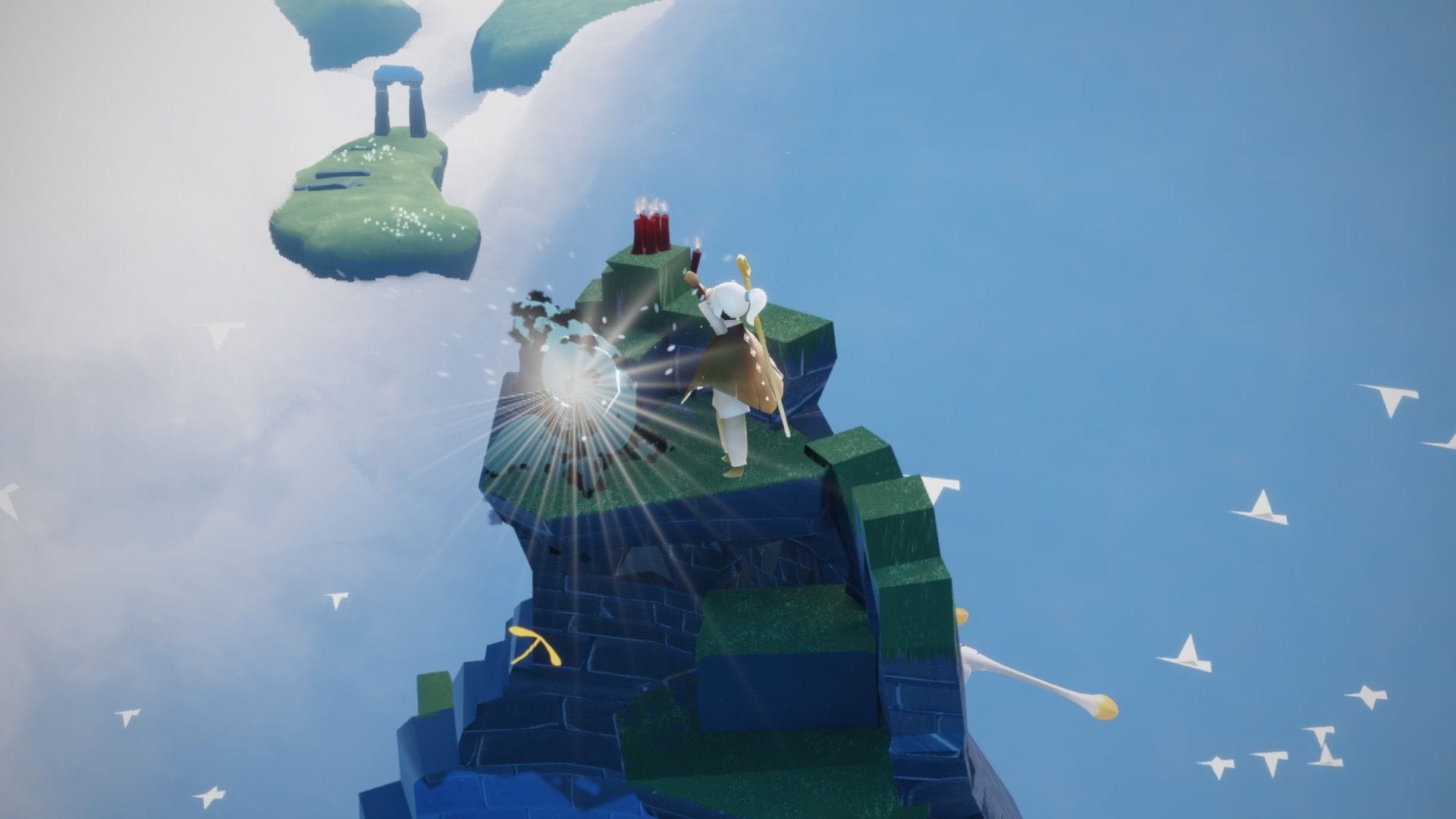 ダブルタッチの光採取者の解放方法