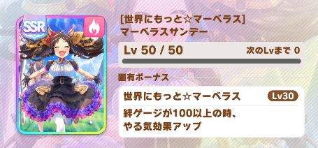 固有ボーナス