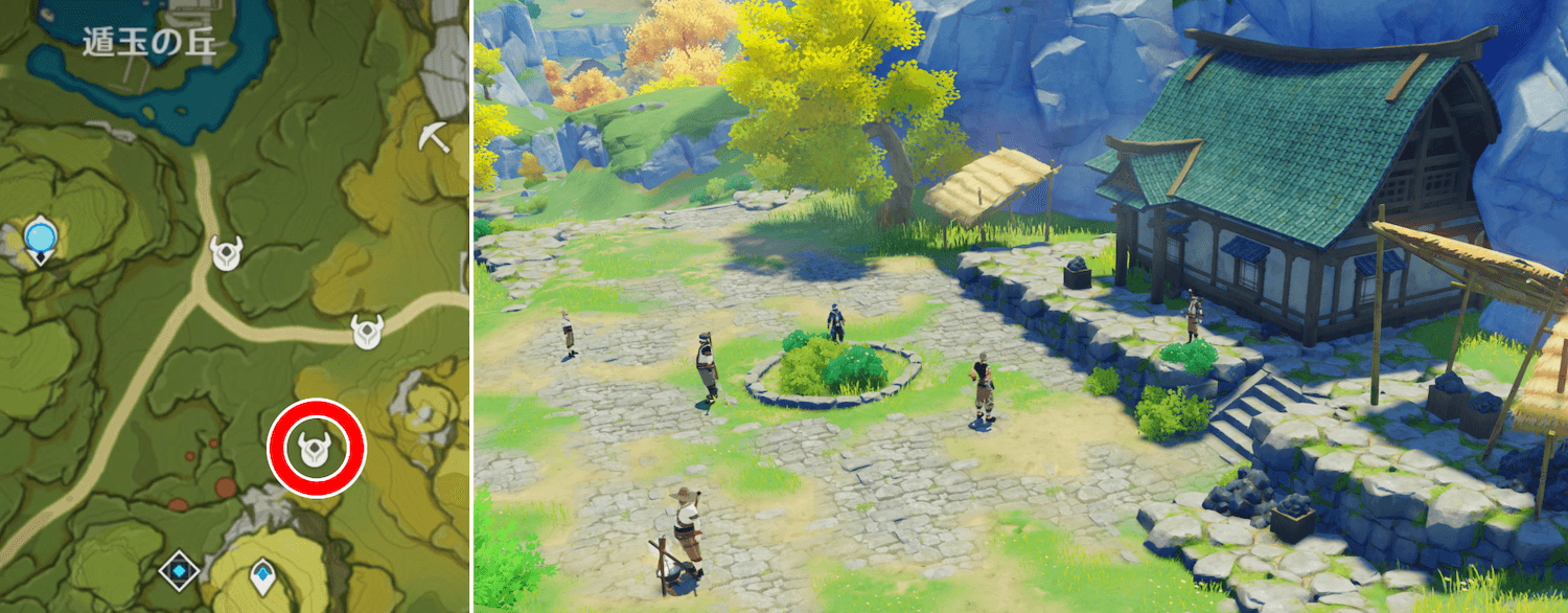 鴉マーク(天衡山北西C)