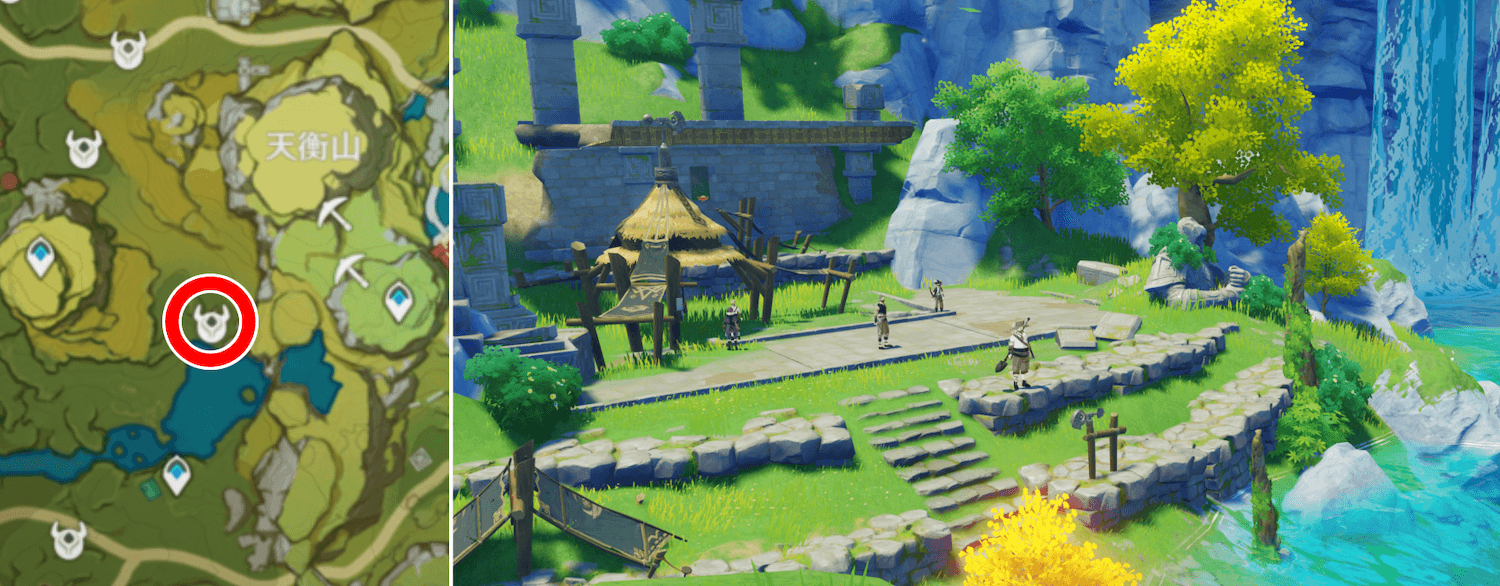 鴉マーク(天衡山西)