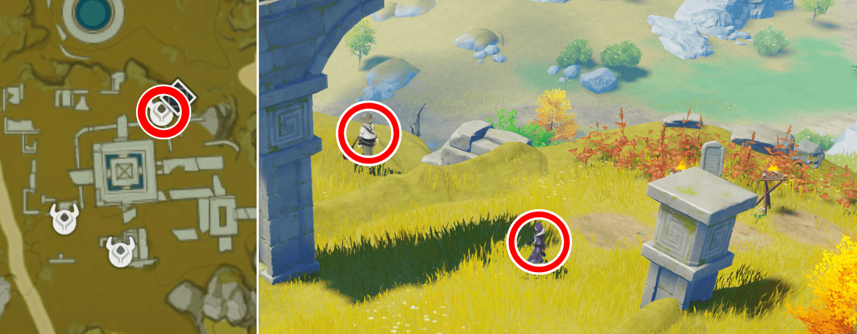 鴉マーク(帰離原A)