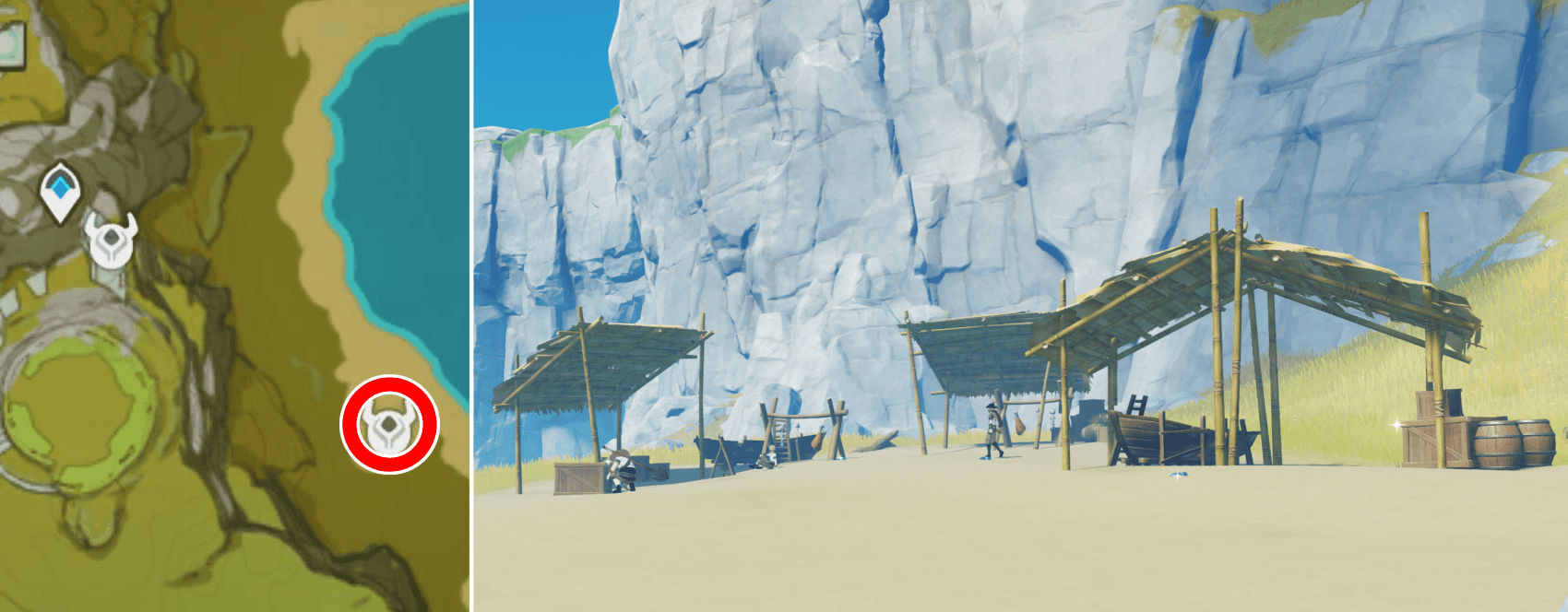 鴉マーク(帰離原E)