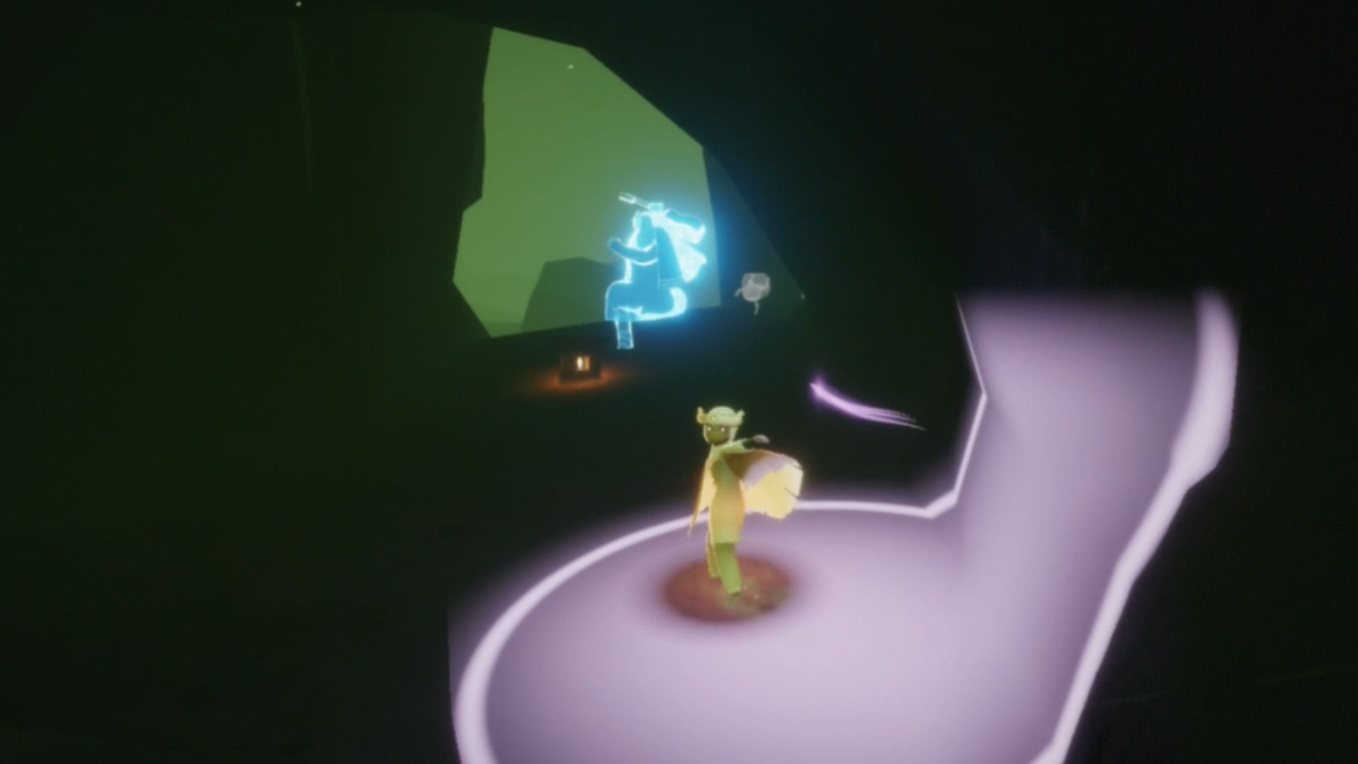 2回目は向かいにある洞窟の中