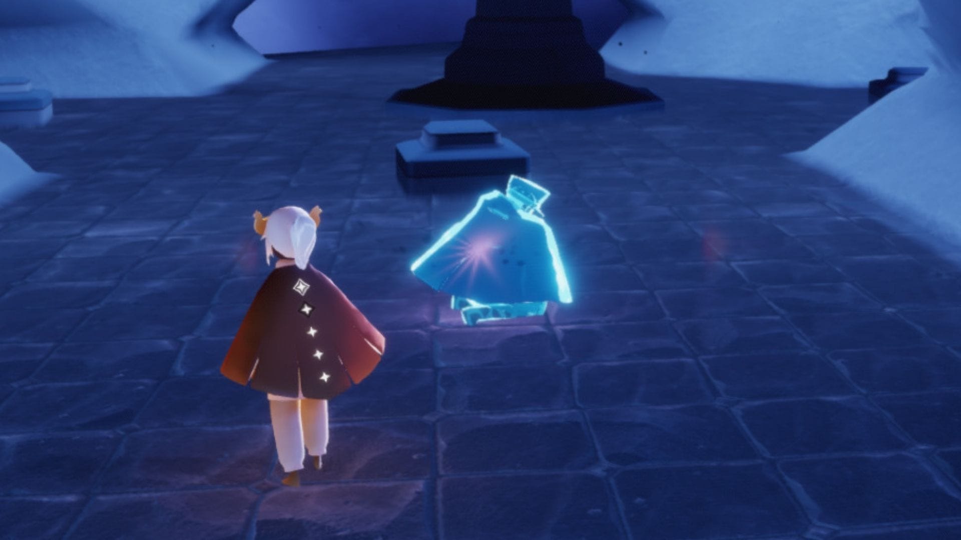 体をほぐす点灯夫の画像