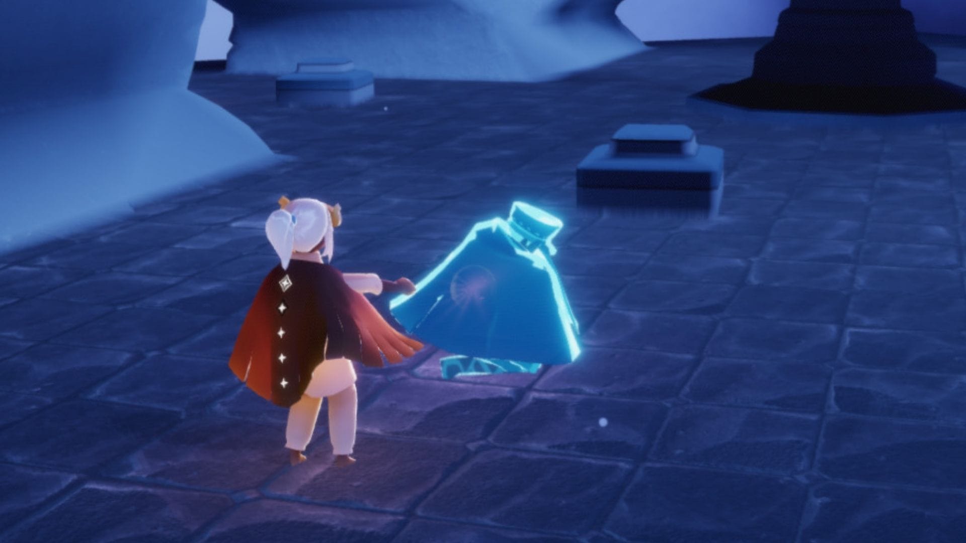 体をほぐす点灯夫