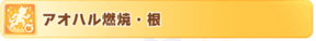 アオハル燃焼根