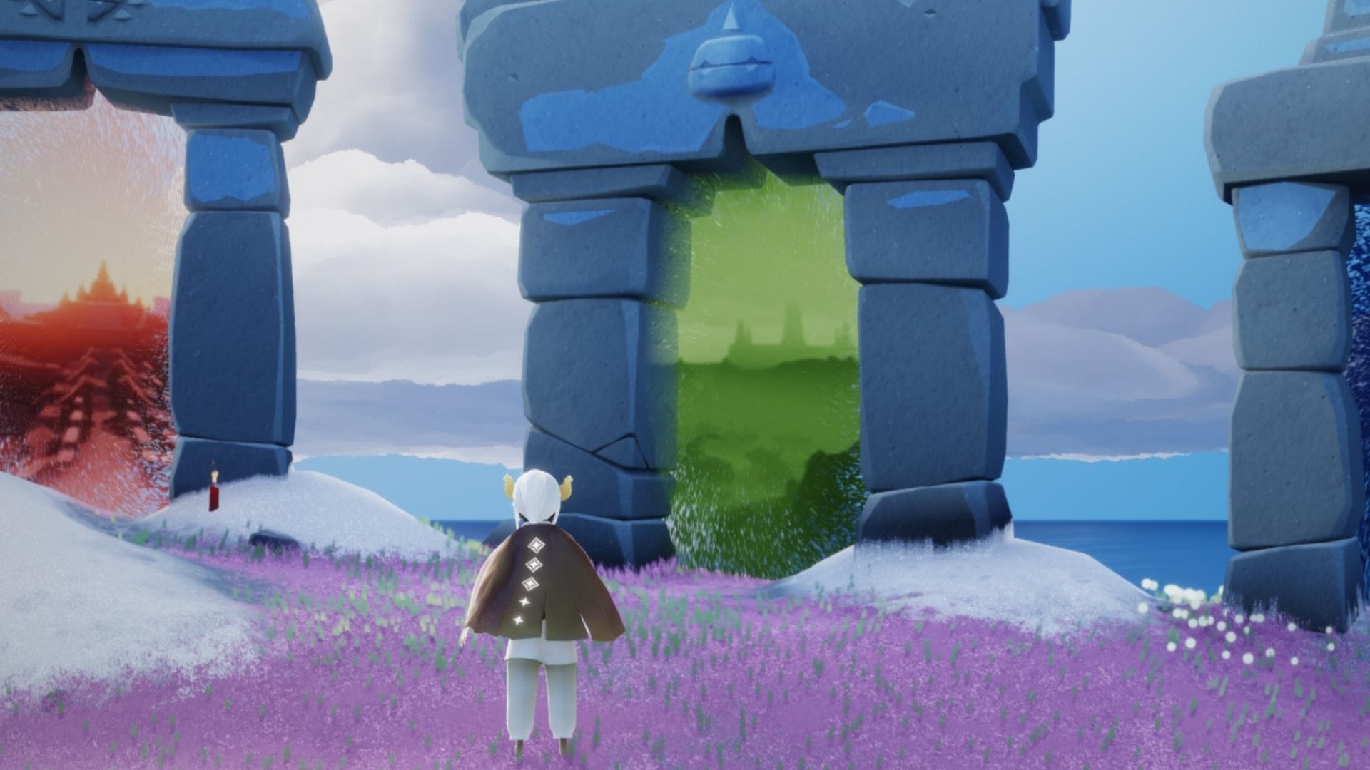 まずは、捨てられた地エリアに入りましょう。