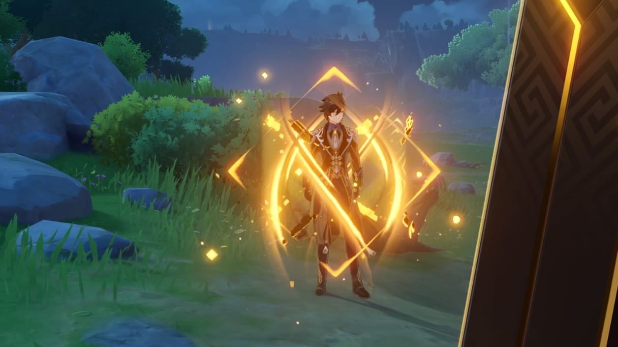 鍾離　シールド