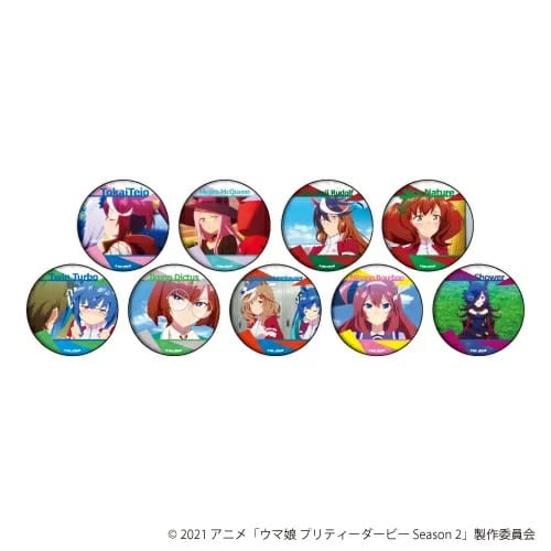 缶バッジ TVアニメ ウマ娘 プリティーダービー Season 2 