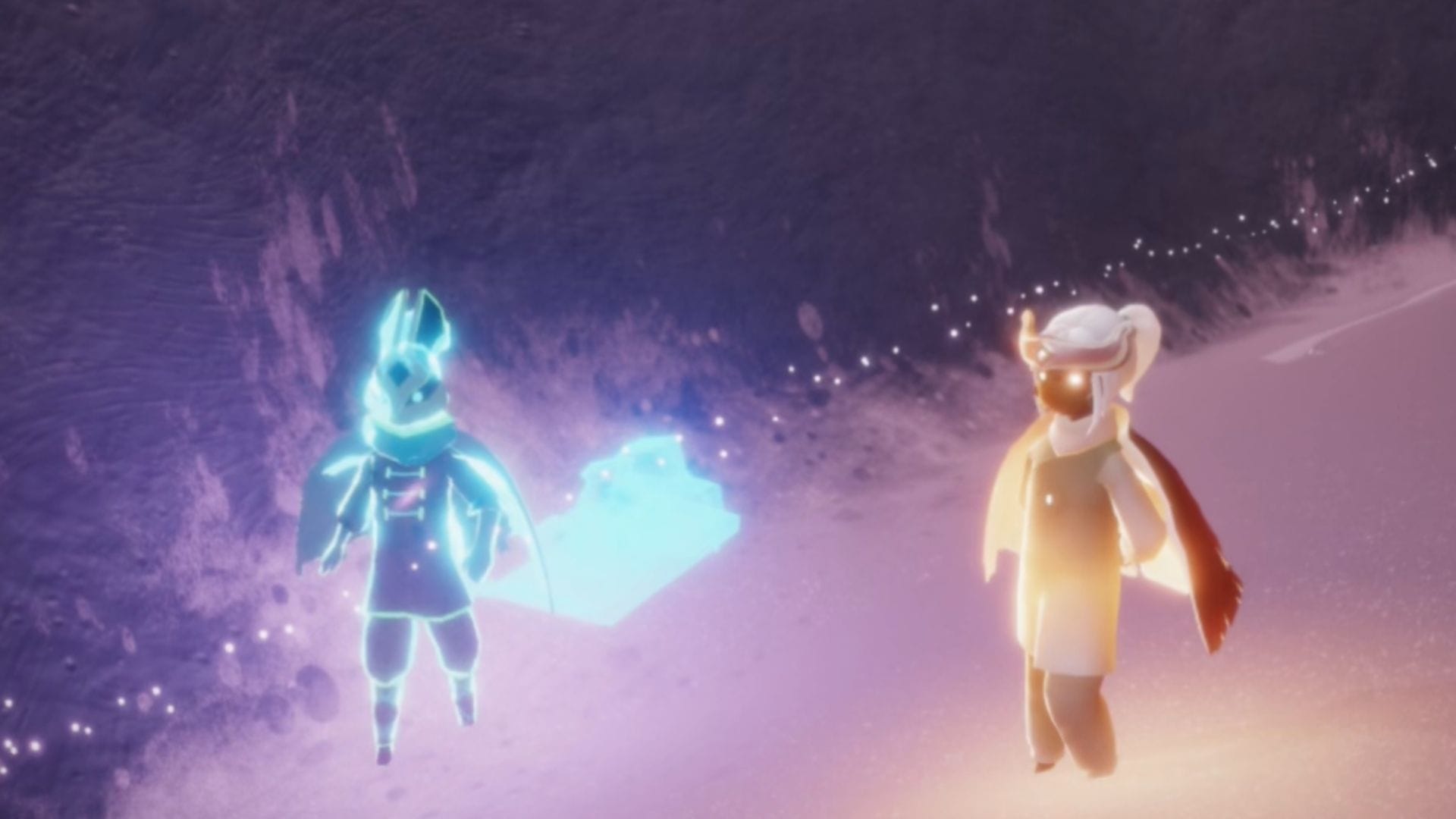 そっと覗く郵便屋の居場所