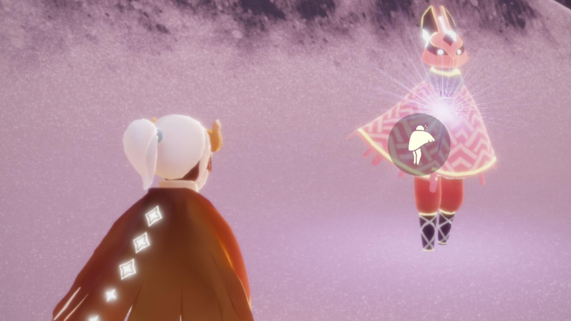 そっと覗くエモートを獲得すれば解放完了です。