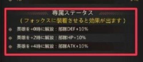 パズル＆サバイバル　ナノウェポン　専属ステータス1 (2)