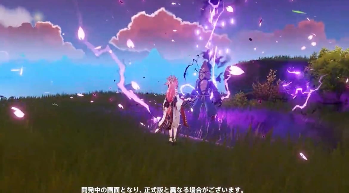 八重神子・元素爆発