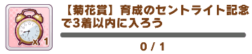 セントライト記念で優勝