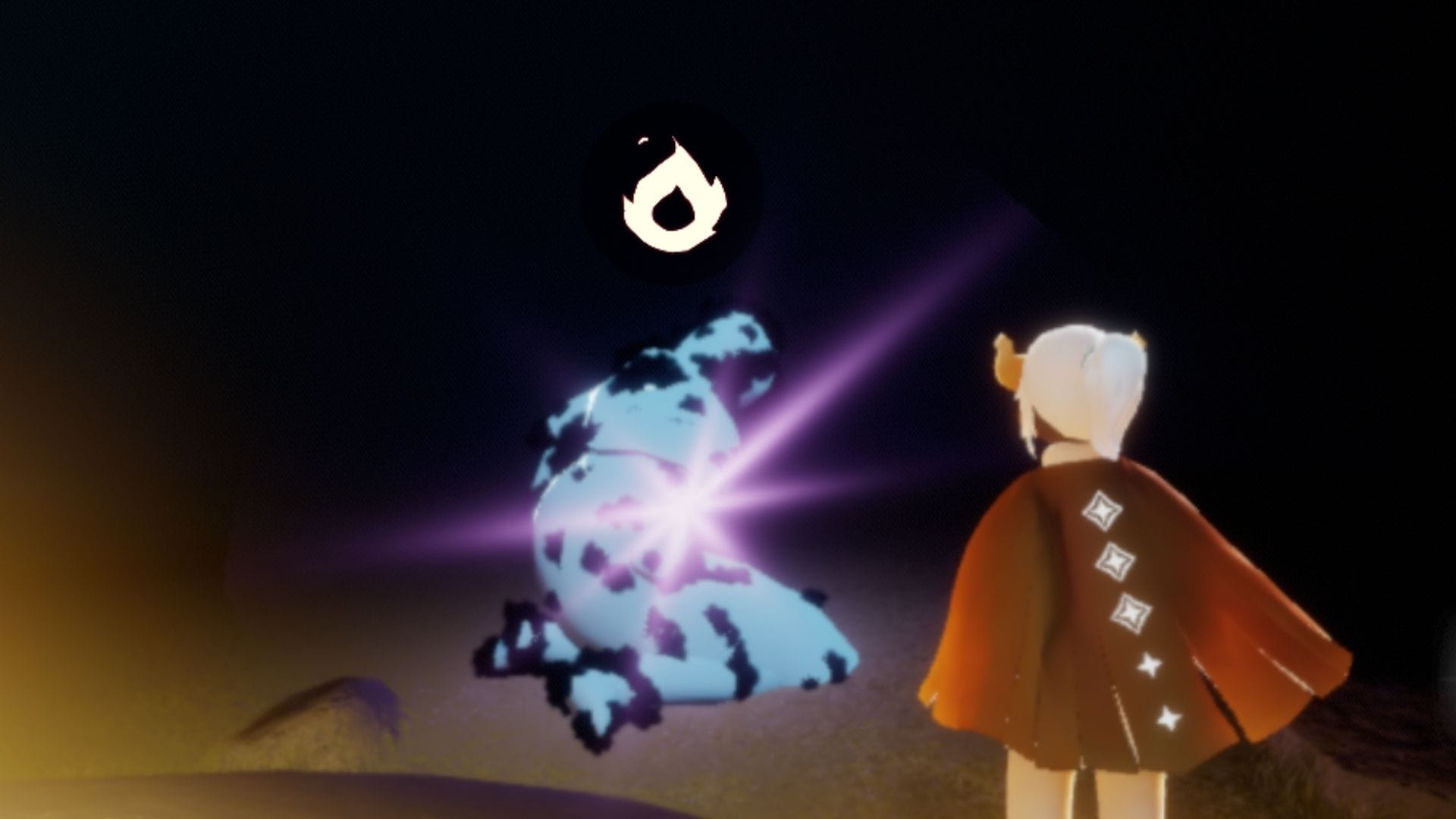 3.再度、くつろぐ開拓者に火を灯しましょう。