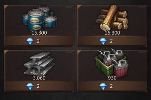 パズル&サバイバル 補給所ダイヤ