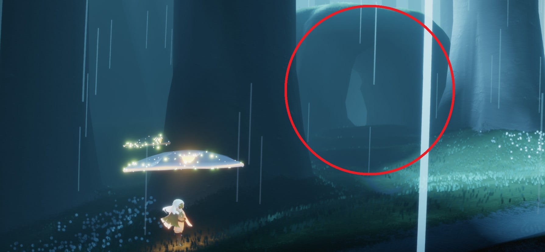 恥じらう探鉱者場所2