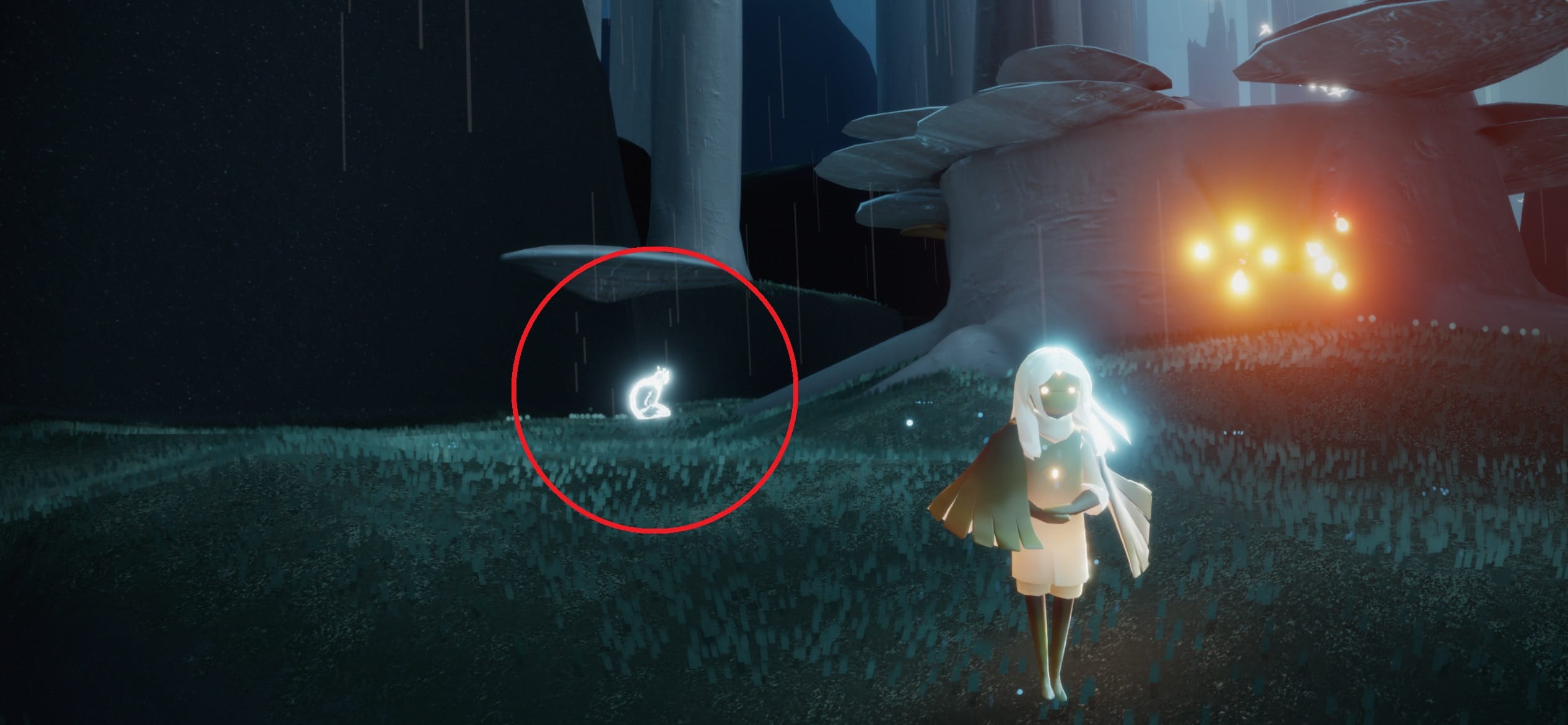 反省する木こり場所