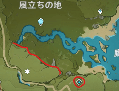 地霊壇　ワープ地点