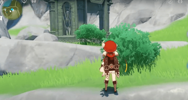 原神　清泉町の北東到着点