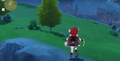 原神　清泉町の北西目印