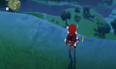 原神　明冠峡谷目印