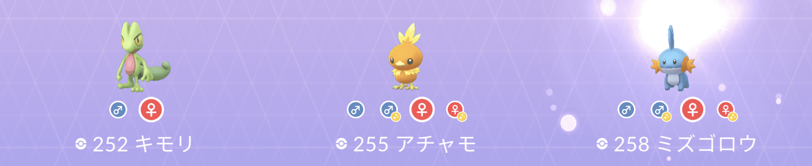 ホウエン御三家