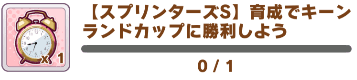 キーンランドカップミッション