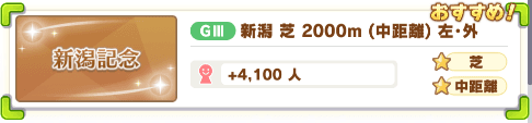 新潟記念3年目9月前半