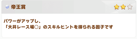 ダートレース因子