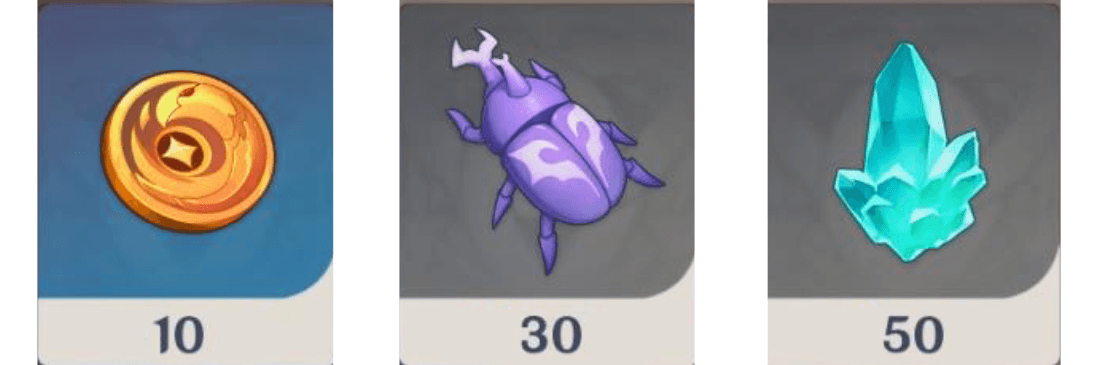 鍛造(雷のトレジャーコンパス)