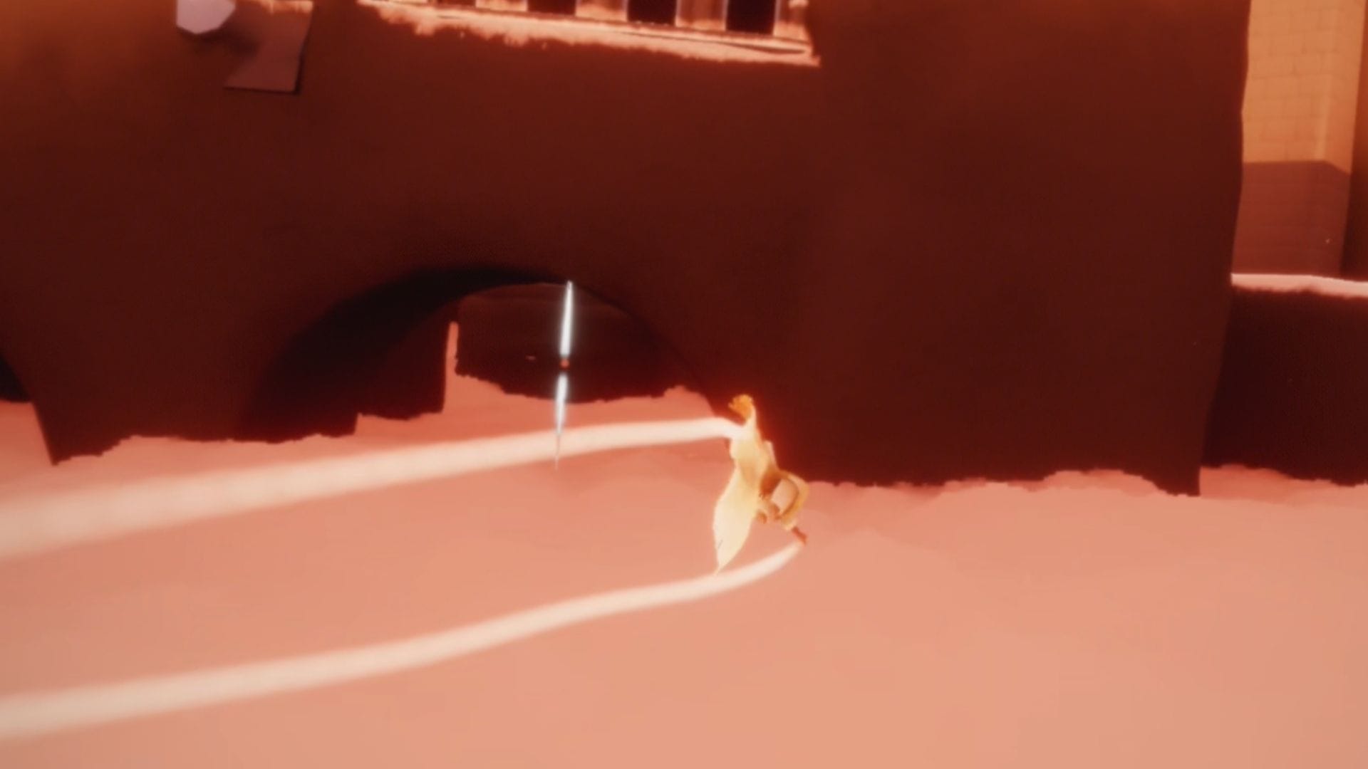 入口近くの建物や天球儀の下にあるアーチを通過するので、待ち伏せで回収できます。