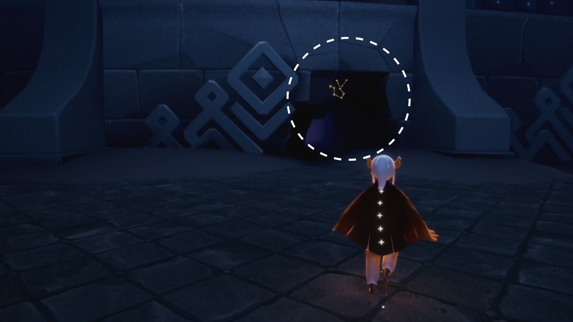 サブステージの「星月夜の砂漠」に入ります。