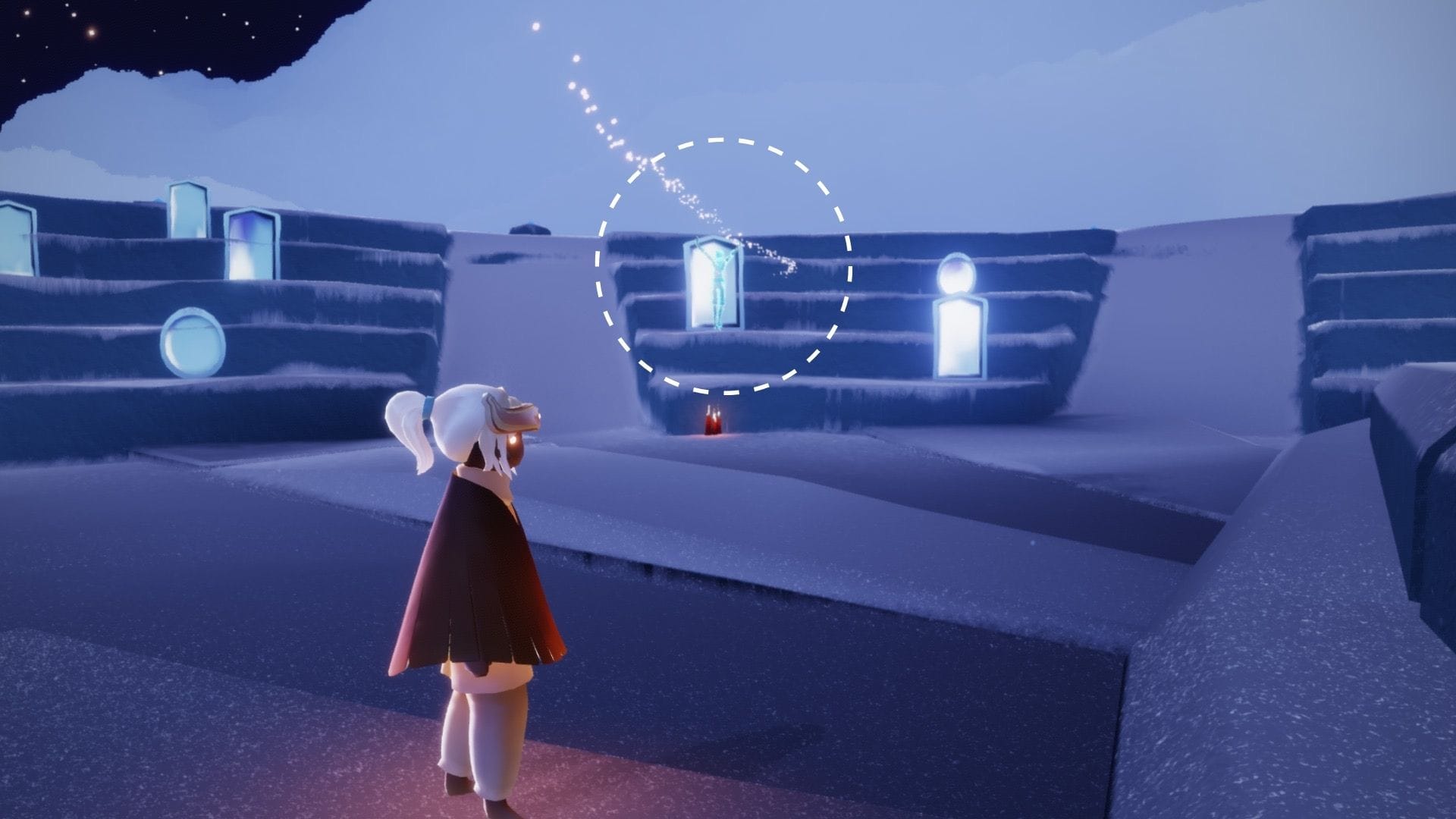 4か所目は、ステージから見て右側の客席へ。