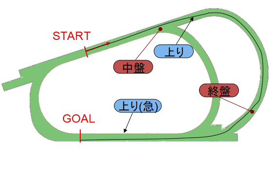 朝日杯FS_コース