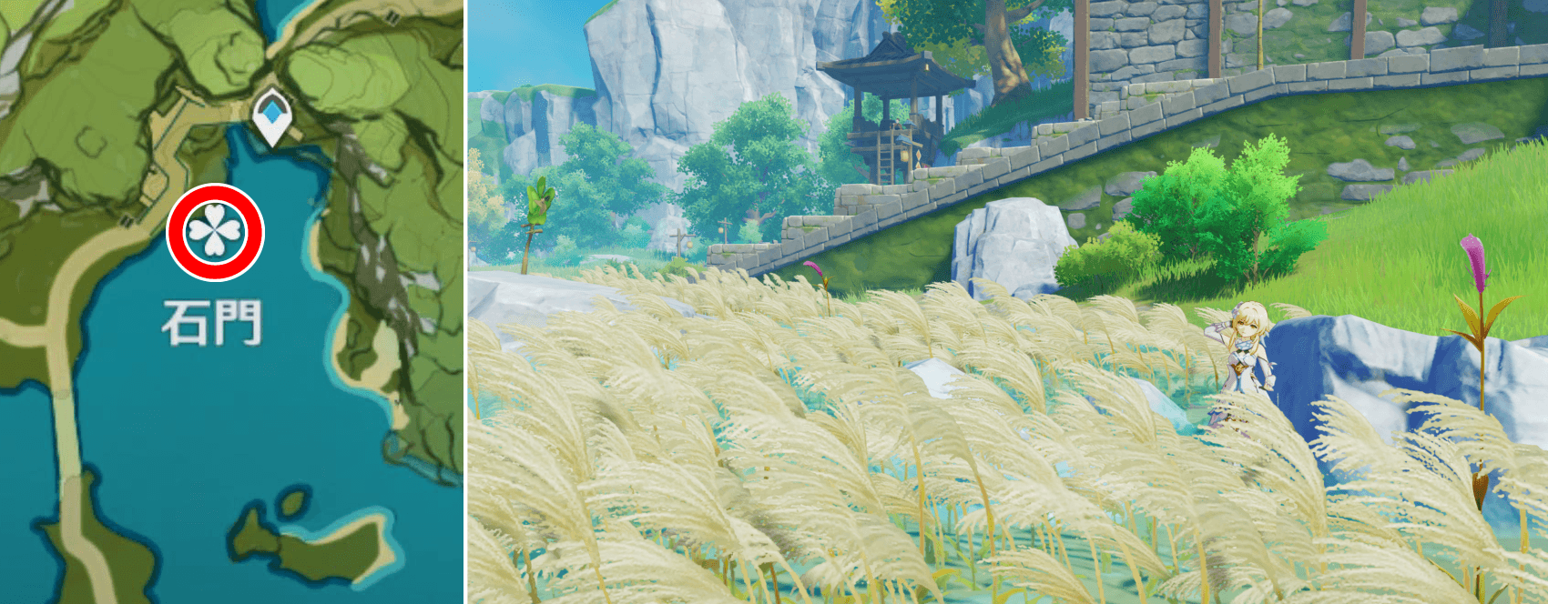 展望ポイント(荻花洲)