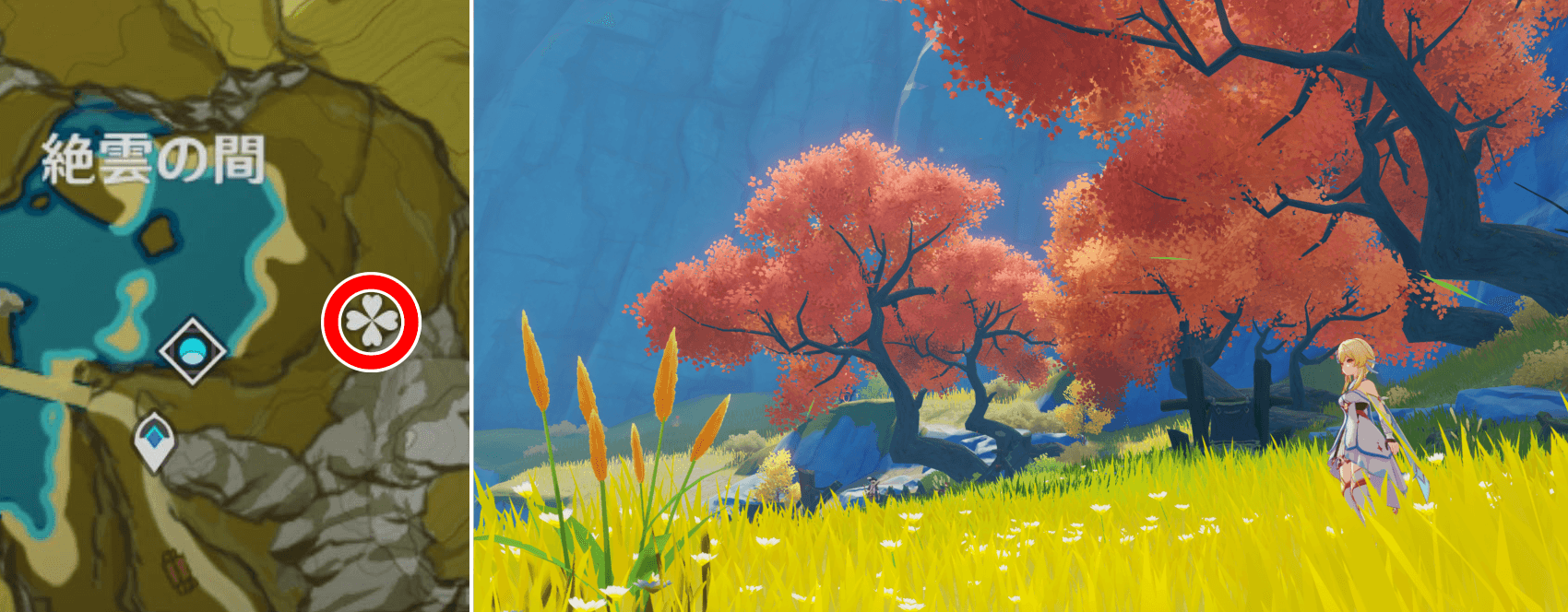 展望ポイント(絶雲の間)