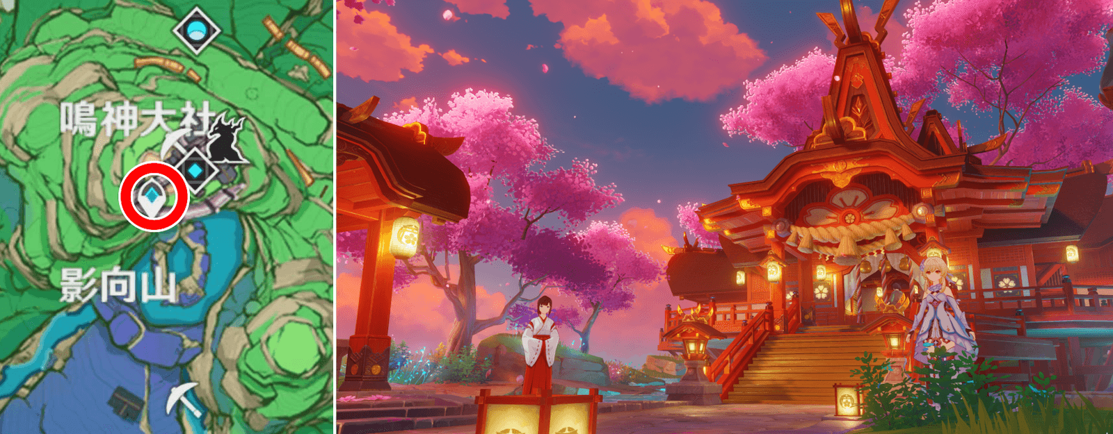 展望ポイント(鳴神大社)