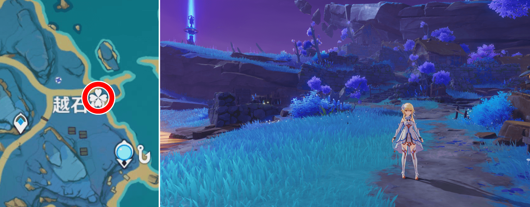 展望ポイント(越石村)