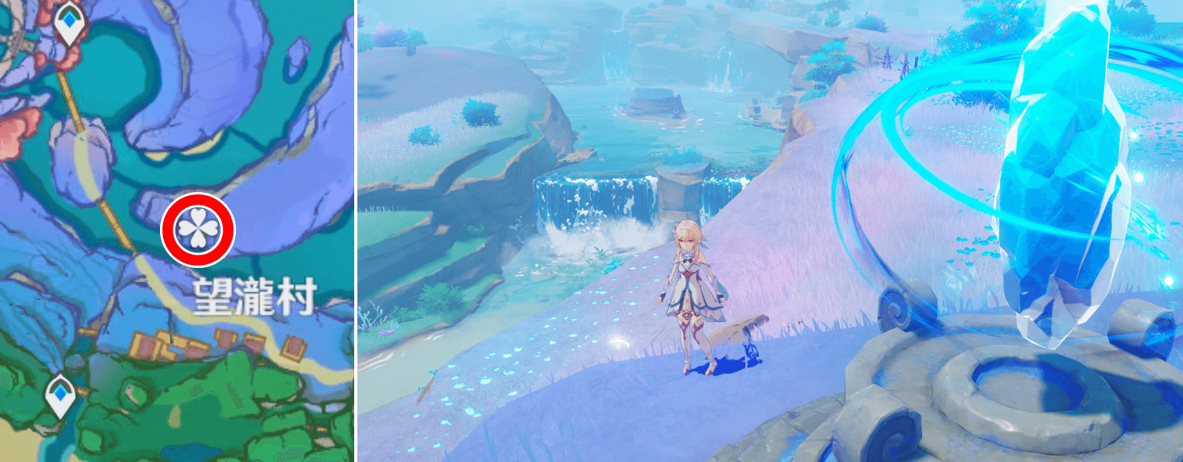 展望ポイント(月浴の淵)