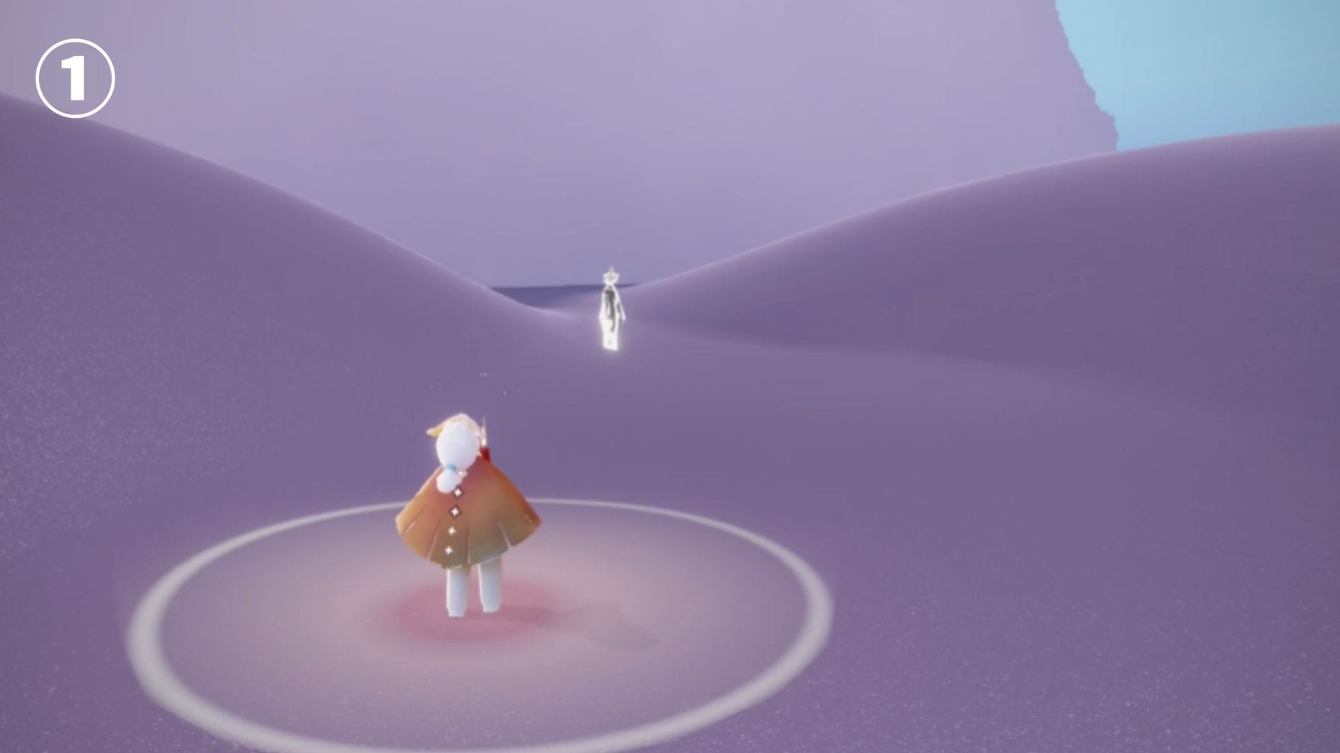 2.精霊が移動するので、魂を運びながら後を追いかけていきましょう。