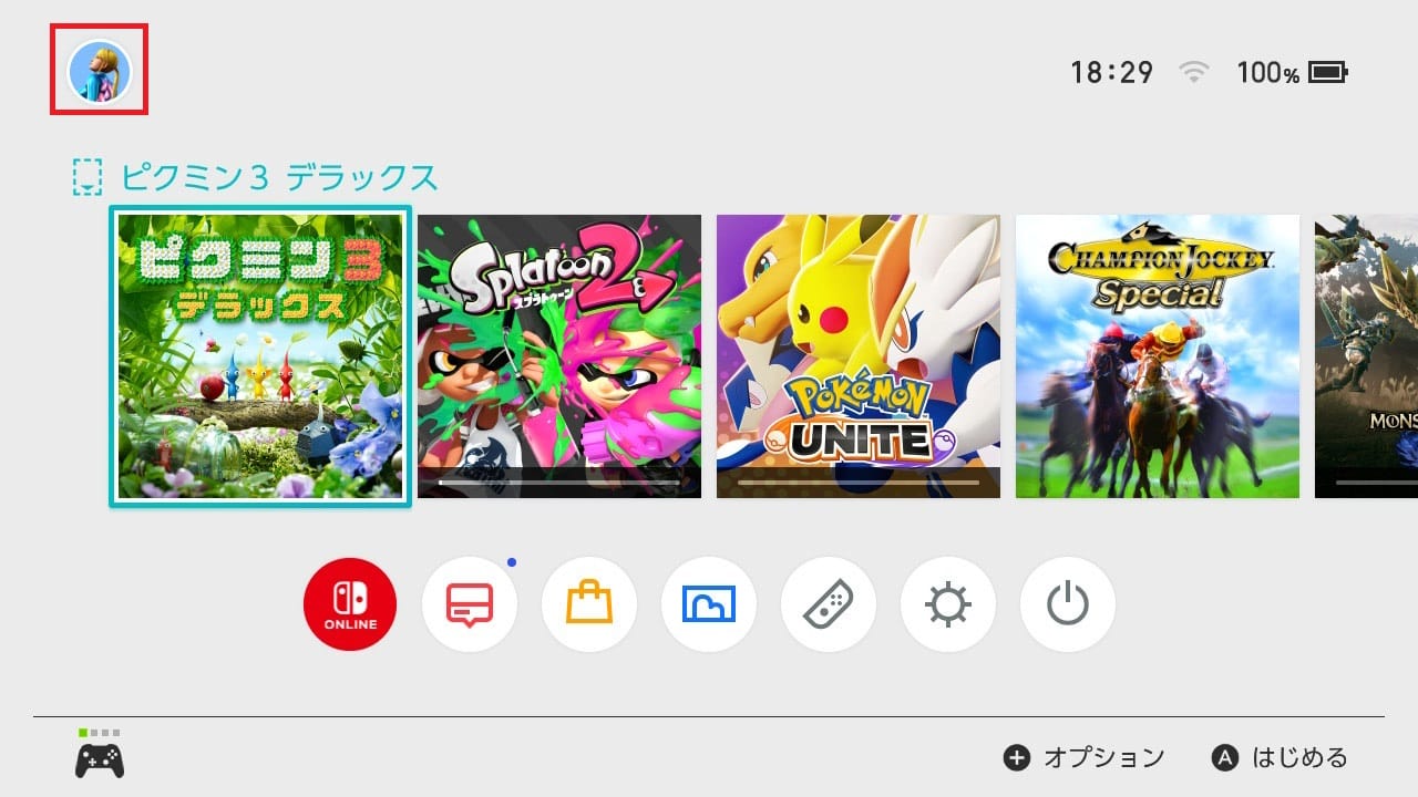 ユーザーアイコン