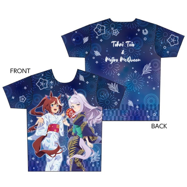 描き下ろしフルグラフィックTシャツ/トウカイテイオー＆メジロマックイーン